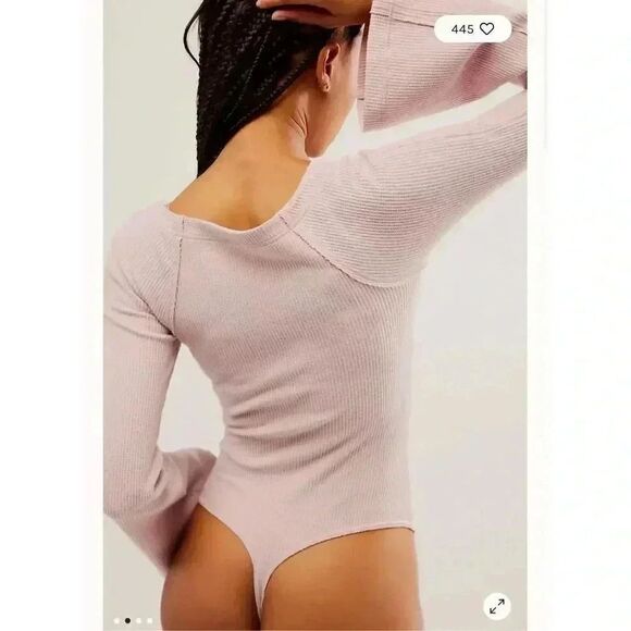 NWT Free People On A Cloud bodysuit in size medium - Picture 2 of 8